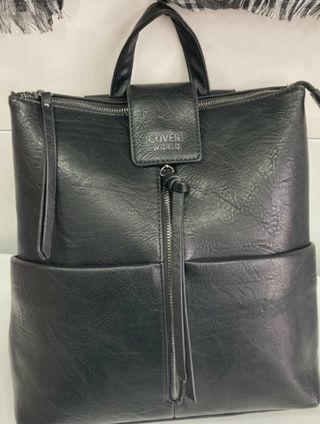 Zaino nero Coveri Collection