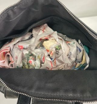 Zaino nero Coveri Collection