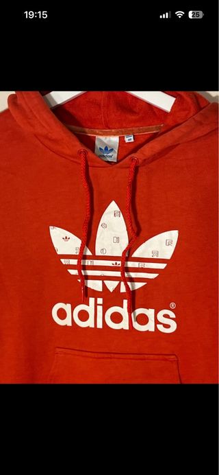 Sudadera Adidas Roja Talla M