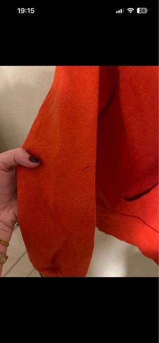 Sudadera Adidas Roja Talla M