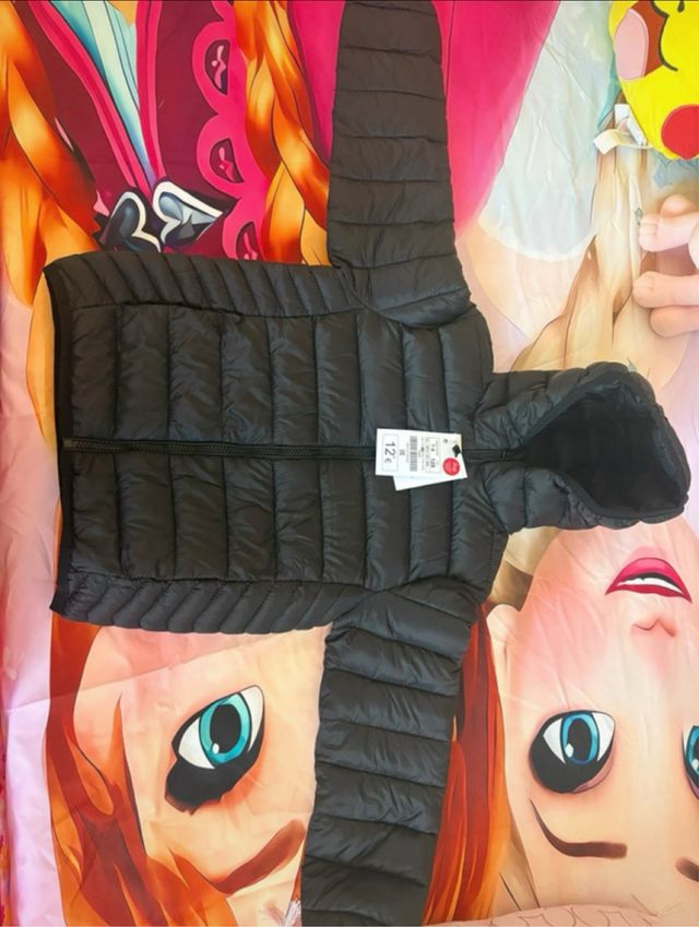 Abrigo acolchado niña talla 128