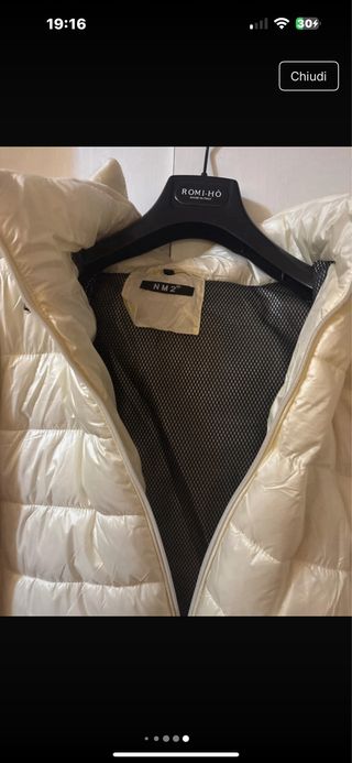 Cappotto ROMI-HO bianco taglia unica