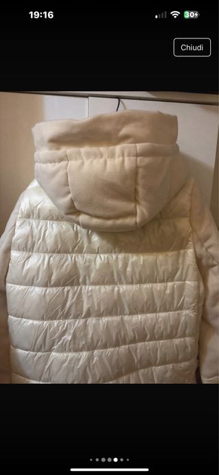 Cappotto ROMI-HO bianco taglia unica