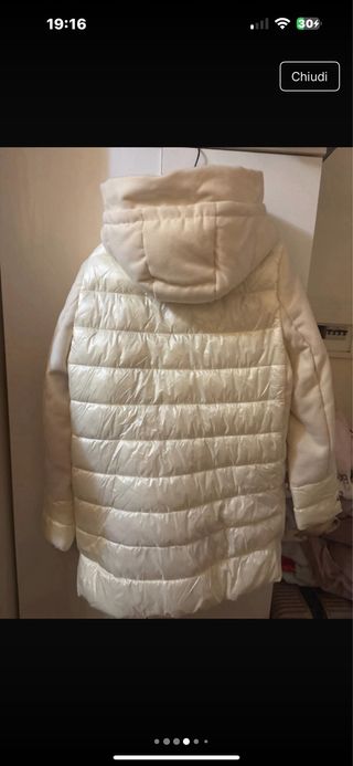 Cappotto ROMI-HO bianco taglia unica