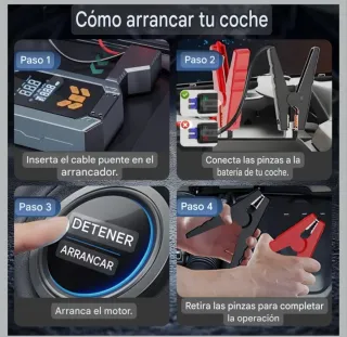 2 Compresores Arrancador Baterías Multifunción