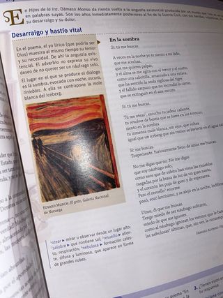 antología comparada SM 2 bachillerato