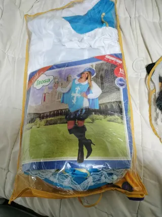 Disfraz Mosquetero Atosa Talla 10/12 y XL