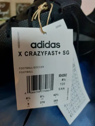Adidas X Crazyfast + SG Scarpe Calcio