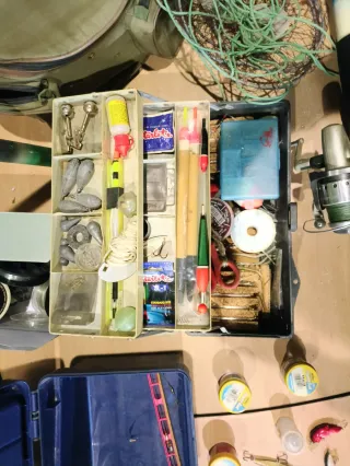 Utensilios de pesca.