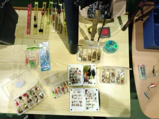 Utensilios de pesca.