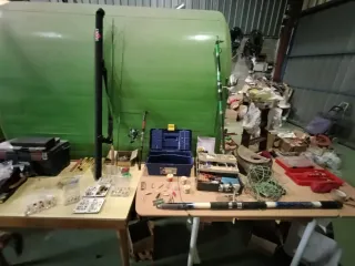 Utensilios de pesca.