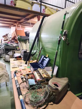 Utensilios de pesca.