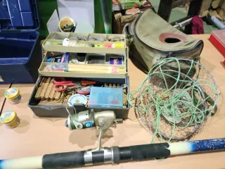 Utensilios de pesca.