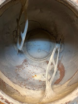 hormigonera de un carro