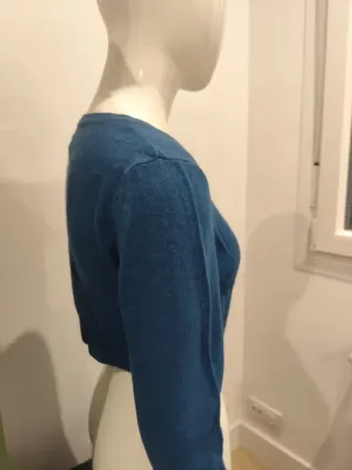 Chaqueta torera azul