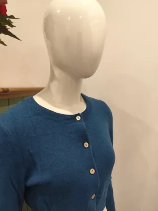Chaqueta torera azul