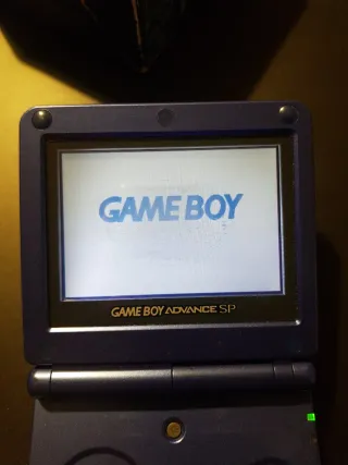 Nintendo Game Boy Advance SP Azul con caja manual