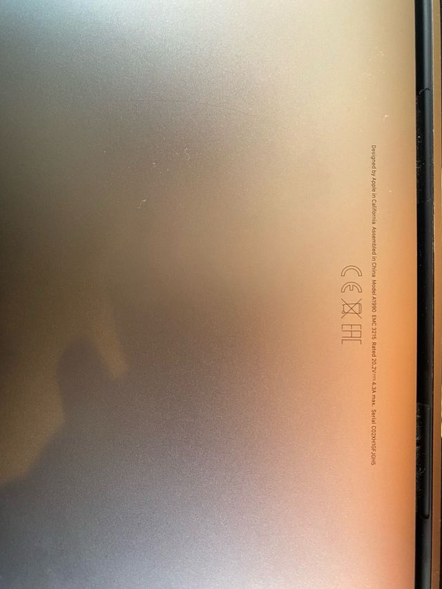 MacBook Pro 13 2018 Intel Core i7 Plata