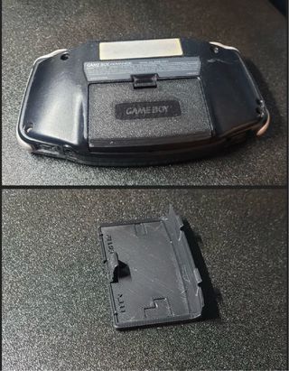 Tapadera Trasera Game Boy impresa en 3D