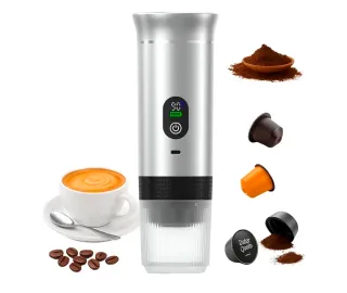 NUEVA Cafetera Portátil Cápsulas y Molido