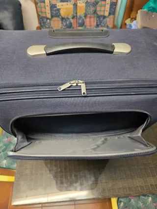 Maleta grande John Travel azul marino,73cm.