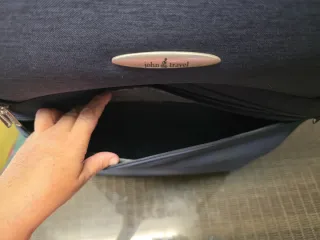 Maleta grande John Travel azul marino,73cm.