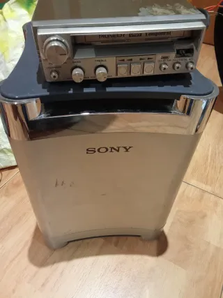 Radio Pioneer y Altavoz Sony