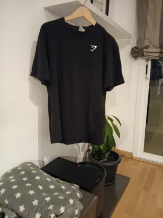 Camiseta Gymshark Negra