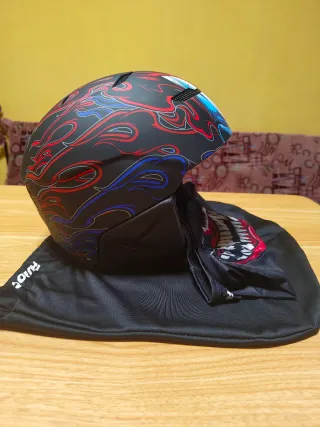 Casco Ruroc Lite Joker (con máscara) XL/XXL