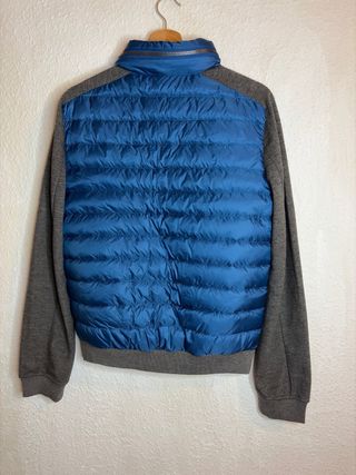 Chaqueta acolchada de hombre marca corte Slim Fit