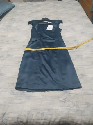 Vestido Naf Naf fiesta azul talla 38 talla pequeño