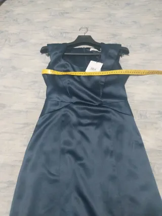 Vestido Naf Naf fiesta azul talla 38 talla pequeño