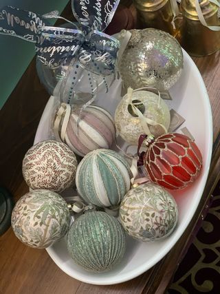 Palline natalizie varie