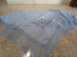 Mantoncillos Flamenca Beige, Azul y Rosa