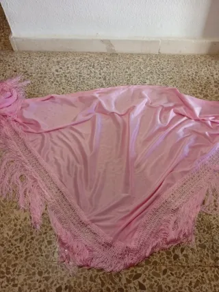 Mantoncillos Flamenca Beige, Azul y Rosa