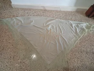 Mantoncillos Flamenca Beige, Azul y Rosa