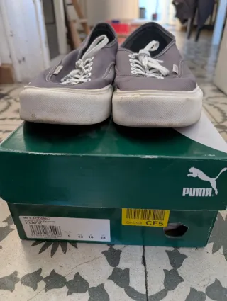 Zapatillas Vans Talla 9.5 US Gris