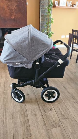 Bugaboo Donkey Negro pack completo