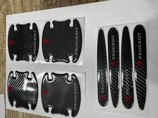 Protectores Manetas Coche Toyota Carbono varias