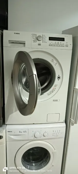 Lavadora AEG 8kg A+++ 1400 RPM