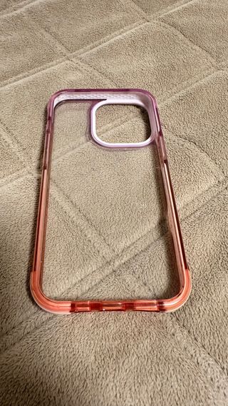 Custodia iPhone 13 Pro Trasparente Rosa