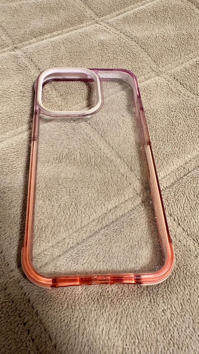 Custodia iPhone 13 Pro Trasparente Rosa