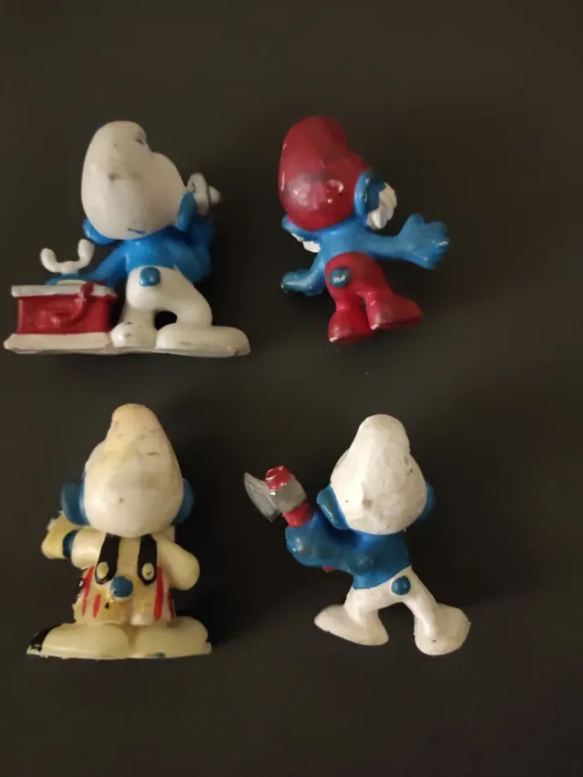 Smurfs antichi anni '70 e '80
