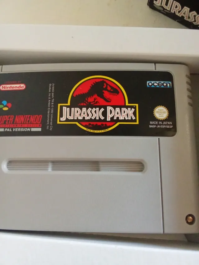 Jurassic Park SNES PAL Version