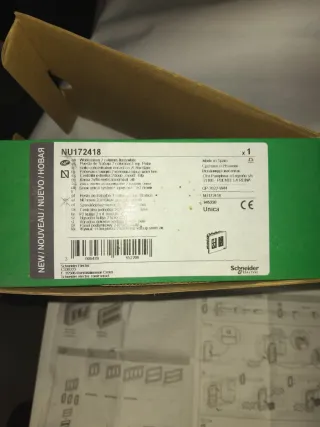 Schneider Electric - Caja y Marcode trabajo