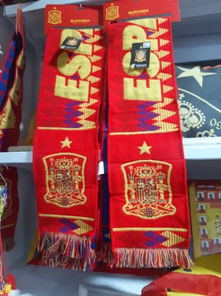Bufanda España Roja y Amarilla