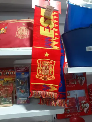 Bufanda España Roja y Amarilla