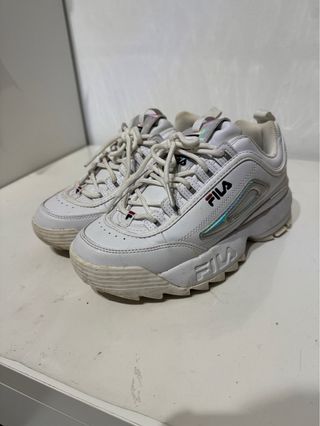 Zapatillas Fila Blancas y Multicolor
