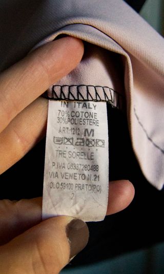 Abito scamiciato fantasia viso tg M