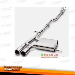 SISTEMA DE ESCAPE ACERO INOXIDABLE PARA MINI COOP